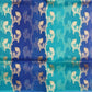 Rama Blue Banaras Rangkaat Kora Pure Silk Handloom Saree