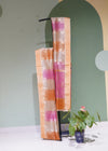 Mauve Banaras Rangkaat Kora Pure Silk Handloom Saree