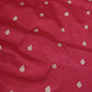 Red Banaras Katan Silk Saree with Thread Border
