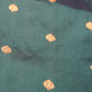 Peacock Green Banaras Katan Silk Saree with Zari Buttis