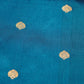 Peacock Blue Banaras Katan Silk Saree with Zari Buttis
