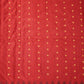 Red Gadwal Checks Zari Buti Pure Silk Saree