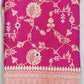 Dark Pink Banaras Meenakari All OverZari Katan Pure Silk Saree