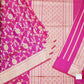 Dark Pink Banaras Meenakari All OverZari Katan Pure Silk Saree