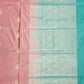 Mauve Banaras Meenakari Zari Buti Mashru Pure Silk Saree