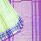 Green Gadwal Zari Buti Pure Silk Saree