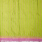 Parrot Green Gadwal Zari Buti Pure Silk Saree