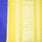 Blue Gadwal Zari Buti Pure Silk Saree