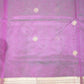 Dark Wine Kanchi Zari Buti Pure Silk Cotton Handloom Saree