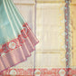 Sea Green Kanchi All Over Pure Silk Handloom Saree
