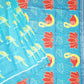 Rama Blue Orissa Ikkat Parrots Design Pure Silk Handloom Saree
