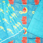 Rama Blue Orissa Ikkat Parrots Design Pure Silk Handloom Saree