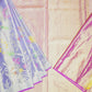 Violet Kanchi Kalanjali Tissue Pure Silk Handloom Saree