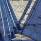 Steel Blue Katan Pure Silk Handloom Saree