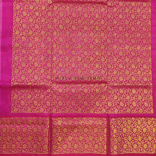 Light Pink Venkatagiri Pure Silk Handloom Saree