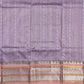 Light Purple Venkatagiri Pure Silk Handloom Saree