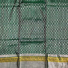 Bottle Green Venkatagiri Pure Silk Handloom Saree