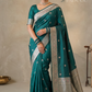Green Banaras Katan Silk Saree