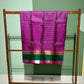 Pink  Kanchi Pure Cotton Silk Handloom Saree