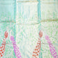 Sea Green Kanchi Kalanjali Tissue Pure Silk Handloom Saree