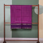 Violet Kanchi Pure Cotton Silk Handloom Saree