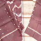 Coffee Brown Banaras Jaal Kora Pure Silk Handloom Saree