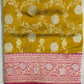 Mehndhi Green Banaras Meenakari All Over Zari Katan Pure Silk Handloom Saree
